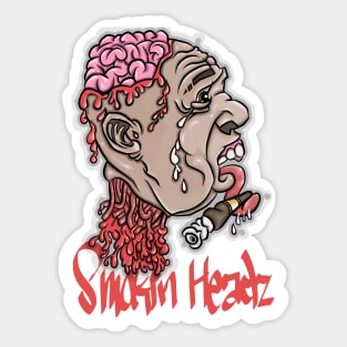 Smokin Headz Sticker